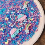 ギャラクシー銀河とゆめかわの世界💛💙💜サリープレイ✩︎カラフルライス　カラーライス　プレイドー　知育玩具