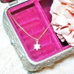 再販★14kgfの六芒星のお守りネックレス