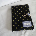 再販4☆たっぷり入る母子手帳ケース（スターBluck）