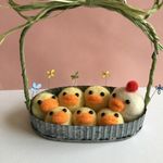 ニワトリちゃんとヒヨちゃん達(^ ^)