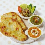 ﾐﾆﾁｭｱ・２種のカレーとナンセット②