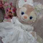 リーナベル(Sサイズ)コスチューム＊スカラップドレス＊ホワイト＊セレモニードレスにも