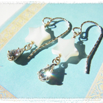 Shooting Star* 星と雫のピアス　14kgf