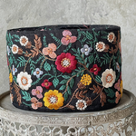 実物のお色味と違う場合があります] インド刺繍リボン　花　インド刺繍　スパンコール　刺繍リボン　リボン　りぼん　