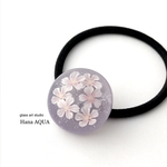 ガラスのヘアゴム～桜～