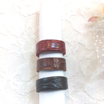 本皮型押しリング