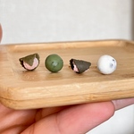 春のおもちセット ピアス/イヤリング