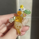 【感謝価格】〜はちみつにゃんこ🍯〜 イヤーカフ/片耳イヤリング