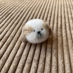 シーズーのブローチ