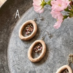 桜の木のサクラのピアス(イヤリング)・Ａ