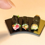 1/12 ミニチュア　恵方巻　3本セット