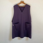 オーダー様専用♪かぶるだけのジレエプロン　✳︎コイムラサキ【受注製作】