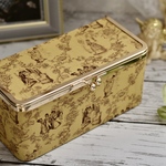 がま口ボックス・収納箱・マスクケース・トワルドジュイ♣️カルトナージュ♣️