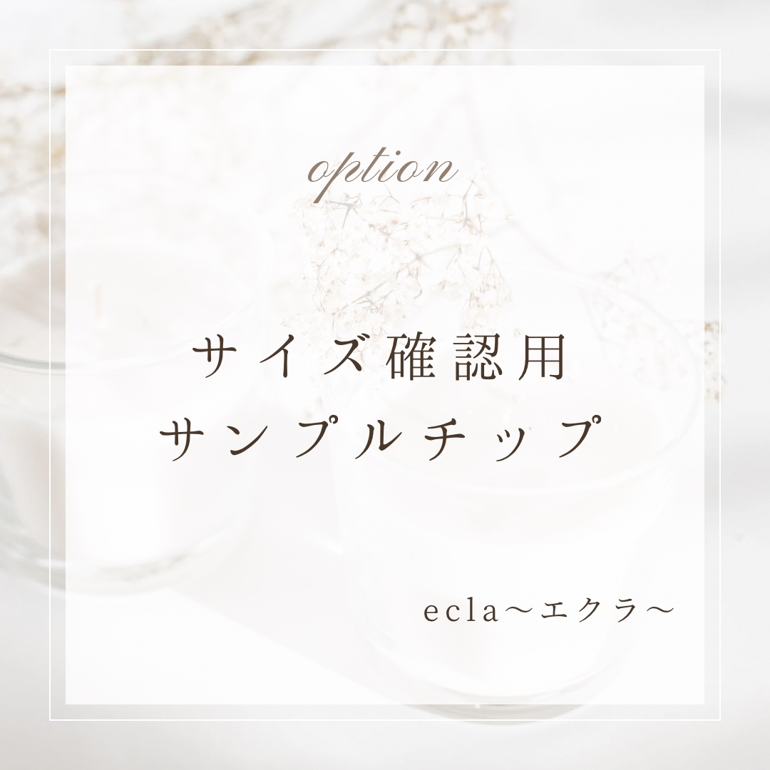 サイズ確認用ネイルチップ - NAIL-ECLA'S GALLERY | minne byGMOペパボ