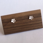 【ご予約済品】シルバー　さくらミニピアス　桜シルバーピアス　ノンホールピアス　イヤリング
