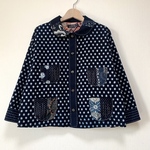 雪ん子絣のレトロジャケット