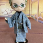ねんどろいどどーる身長調整セットサイズ　男の子　着物　羽織　帯　#249