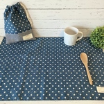 サイズが選べる(40×60・40×50・40×40)給食セット