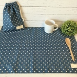 サイズが選べる(40×60・40×50・40×40)給食セット