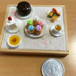 ケーキ・ホイップマフィン・ジャムクッキーなど♡おやつセット ミニチュア