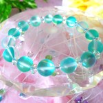 ★幻想的なオーロラ★神秘の輝き★ルナフラッシュ★アクアブルー♪　☆１６ｃｍ☆