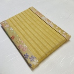 [桐生金襴生地ミニ畳　黄金色～カラフル桜～