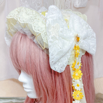 【一点物】黄色おはなヘッドドレス🌼