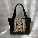 インド刺繍トートバッグ　M size〈B品〉