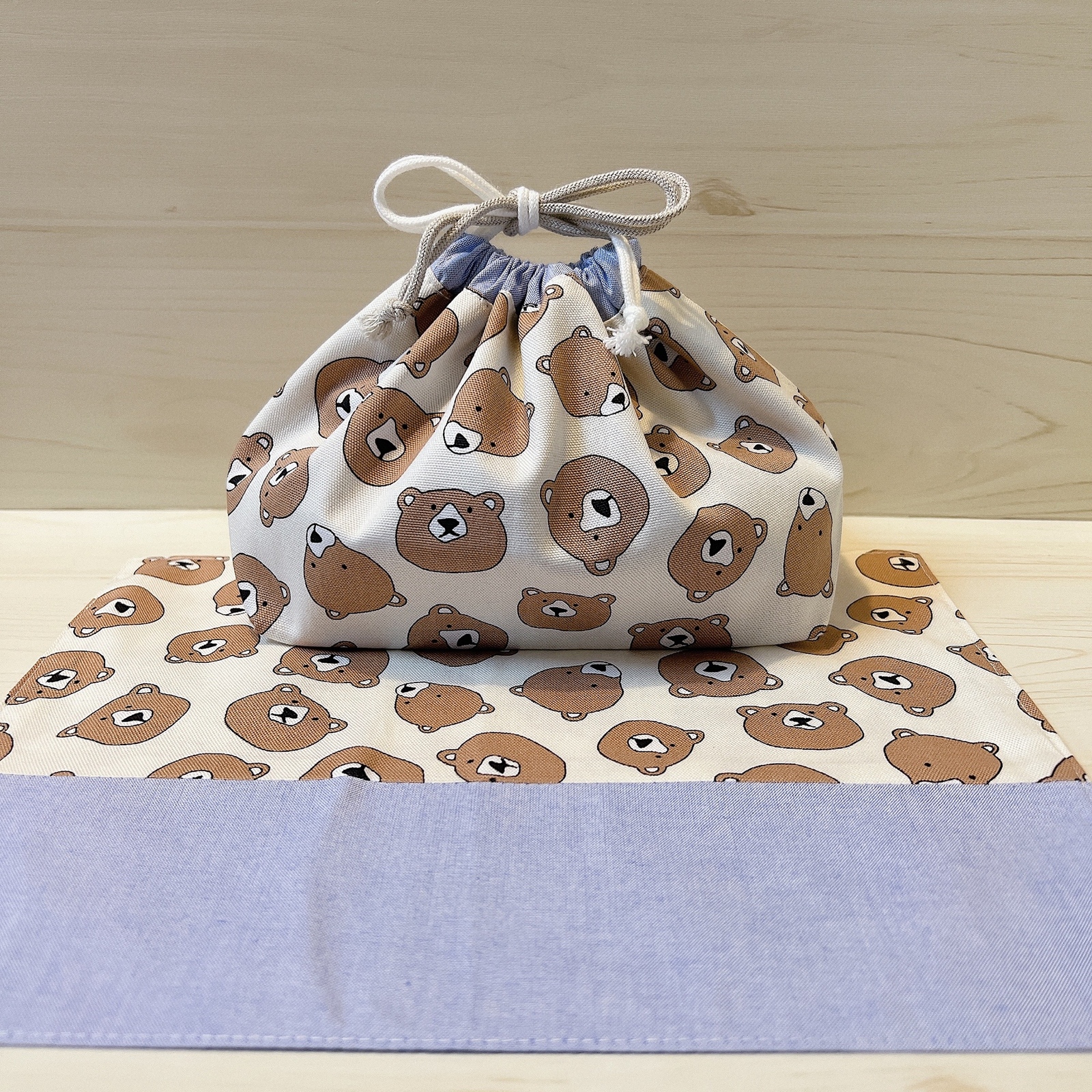 くま 巾着 - ベビー・キッズの人気通販 | minne byGMOペパボ 国内最大