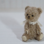7cm くしゃくしゃクマちゃん (ダークブラウン)