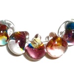 しずく玉glass＊2個入り 限定品・フラワーブーケ＊MADE in U.S.