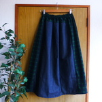 SALE*ブラックウォッチギャザーSKT