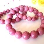 🌺kameyokamesanyoさま♪ご予約💗縁結び🌺恋愛☆結婚☆才能運☆未知のパワー☆　☆高品質ＡＡＡ☆　☆ピーモンタイト（シリシャスシスト）☆大珠１２ｍｍ☆１０ｍｍ☆　☆１８ｃｍ☆３本セット