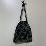 ★撥水★巾着袋(中)　体操服入れ　シューズ入れ　迷彩