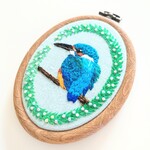 カワセミさんの刺繍フレーム