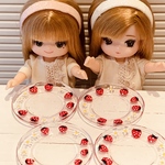 イチゴ🍓のお皿(大)  直径約4cm