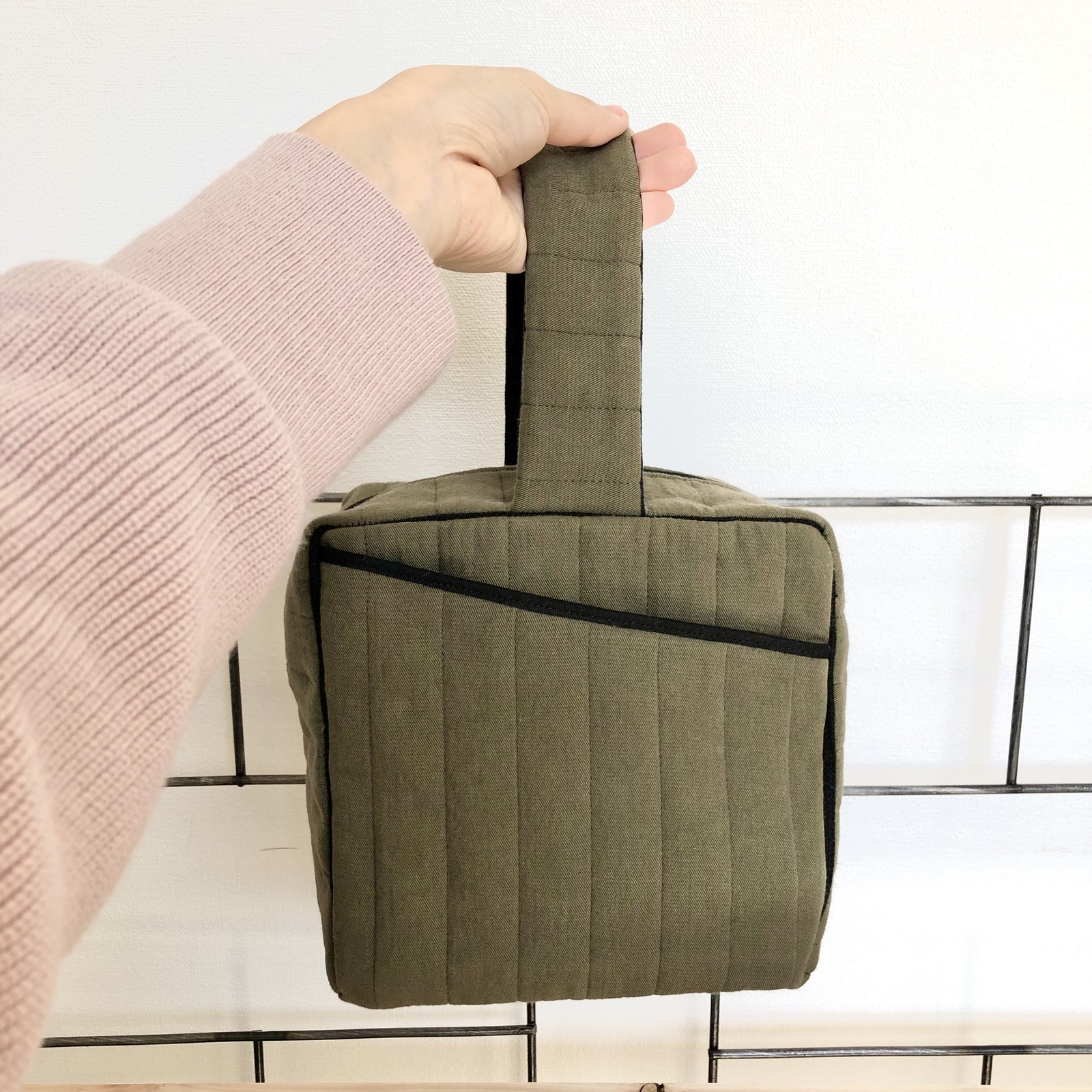 【専用】ハンドメイド　ミナペルホネン　ワンハンドルバッグ　home circle ミナペルホネン ハンドメイド ワンショルダーバッグ