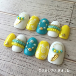 トロピカルサマーネイル♡