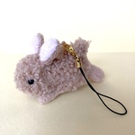 うさぎぬいぐるみ『ミニうさストラップ（茶）』