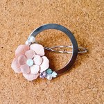 花色バレッタ【全2色】