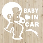 baby in car ベビーインカー 車ステッカー カーステッカー