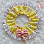🌼 lovely 🎀 Cat frills ୨୧ Happy Easter 🐣🌷イースター × ピンク系フリル‎‪𓍯 ‬シュシュ首輪 🌼 3/4.21時~販売開始予定‎‪𓍯 ‬