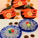 【minnusa様専用】ふぐ刺し🐡&カニ🦀