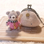くまちゃん＆ミニがま口set🧸👛