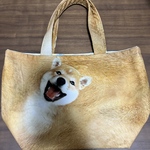 柴柄お散歩トート