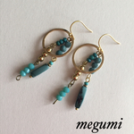 《再販》ターコイズピアス