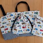 e061220様オーダー品＊入園4点セット
