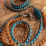 te23mo23様専用ページ　2頭引きリード＋ショートカフェリード約65㎝