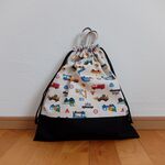 my00000様オーダー品＊お着替え袋＊はたらく車