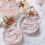 桜色🌸猫ちゃんシェイカーキーホルダー  SAKURA♡